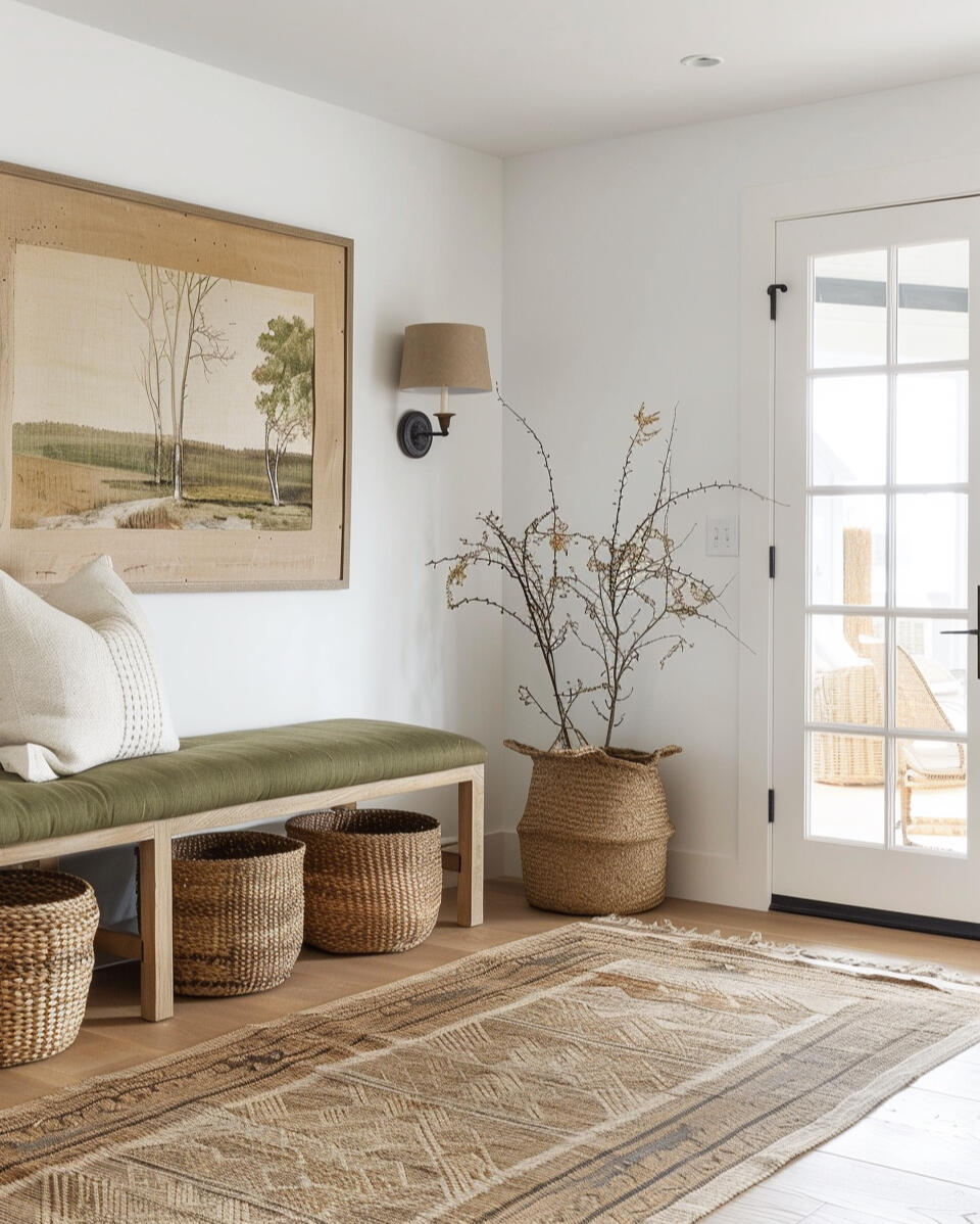 Bench & Picture Foyer